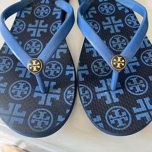 Tory Burch flip flops size 8
